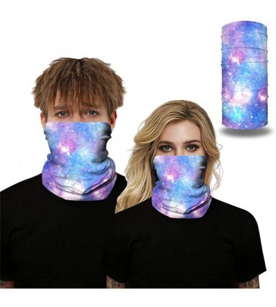 Balaclavas Seamless Rave Bandana Mask Neck Gaiter Tube Face Bandana Scarf for Women Men - 53 - CM19848352H $13.43