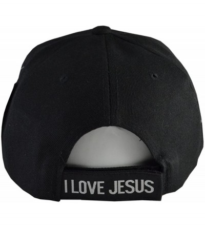 Baseball Caps Christ is King Hat Black - CZ126BMNRQ1 $28.81