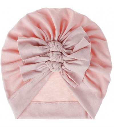 Newsboy Caps Newsboy Bomber Bowknot Fashion - Pink - CB18A77DNGC $9.69