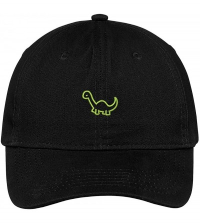 Baseball Caps Dinosaurs Embroidered Cap Premium Cotton Dad Hat - Black - C71838XR359 $36.86
