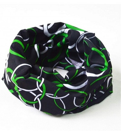 Balaclavas Seamless Face Mask Silk Fabric Headwear Headband Neck Gaiter Multifunctional - Blue & Bike - C7197SMQA0K $7.64