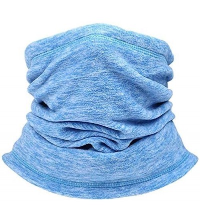 Balaclavas Summer Neck Gaiter Face Scarf/Neck Cover/Face Cover for Running Hiking Cycling - Light Blue-1 - CH18HCSCH0A $13.88