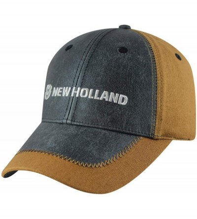 Baseball Caps New Holland Canvas Cap w/Pencil Holder - CJ18XKKEXET $40.90
