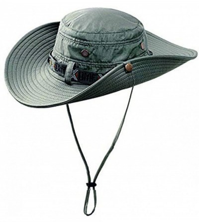 Sun Hats Jungle Camo Boonie Sun Hat Snap Wide Brim Caps Outdoor Fishing Hunting Safari Cap - 11 - CT18DAGA87H $30.46