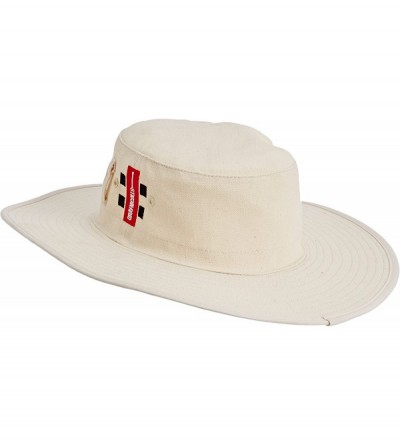 Sun Hats Gray Nicolls Cricket Sun Hat Cream Small - CF117VULOQ3 $55.59