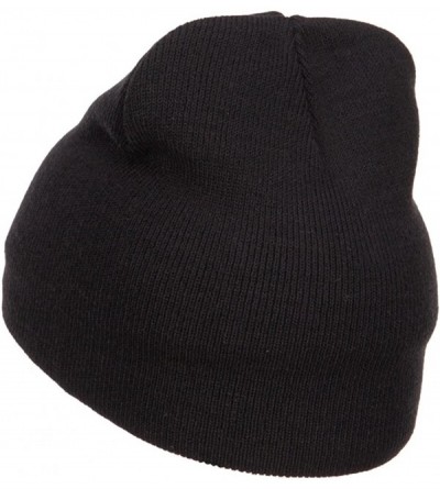 Skullies & Beanies US Navy Veteran Military Embroidered Short Beanie - Black - CJ186360L07 $16.50