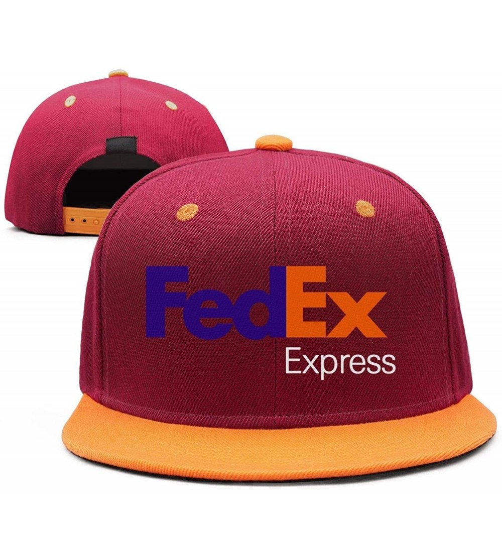 Baseball Caps Mens Womens Casual Adjustable Basketball Hat - Maroon-6 - CA18N9RHEC9 $20.59