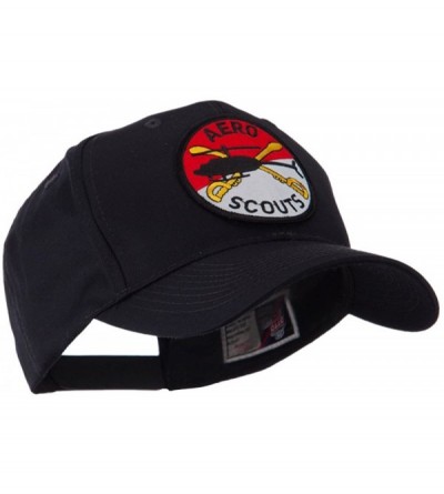 Baseball Caps Army Circular Shape Embroidered Military Patch Cap - Aero - CK11FETEHLH $21.77