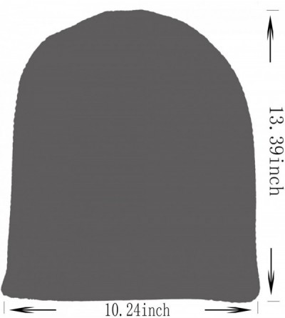Skullies & Beanies Slouch Beanie Hat for Men Women Summer Winter B010 - Soild-black - CE1212L9A6V $11.37