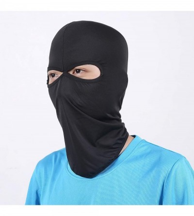 Balaclavas Balaclava Face Mask Pack of 2 - Ski and Winter Sports Headwear- Neck Gaiter and Motorcycle Helmet Liner MK8 - C718...