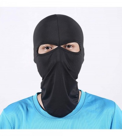 Balaclavas Balaclava Face Mask Pack of 2 - Ski and Winter Sports Headwear- Neck Gaiter and Motorcycle Helmet Liner MK8 - C718...