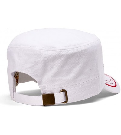 Baseball Caps Sports Mom Distressed Adjustable Cadet Cap - White - C911NZJ8OKN $21.33