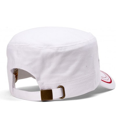 Baseball Caps Sports Mom Distressed Adjustable Cadet Cap - White - C911NZJ8OKN $13.75