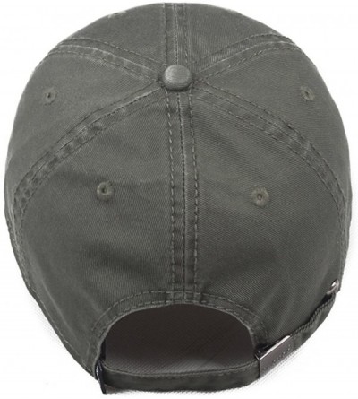 Baseball Caps Men's Cotton Classic Baseball Cap Adjustable Buckle Closure Dad Hat Sports Golf Cap - B0080_olive - CB18NEAL3AY...