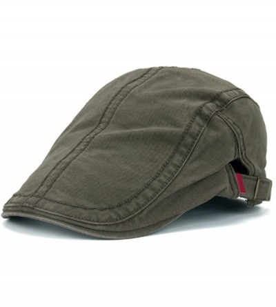 Newsboy Caps Summer Men Women Casual Beret Hat Flat Cap Hat Adjustable Breathable Mesh Caps - 15 - CE12FNAGQH3 $16.94