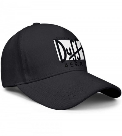 Baseball Caps Duff Beer Logo Womens Baseball Trucker Protection - Duff Beer Logo-36 - CD18X7MDGNI $23.31