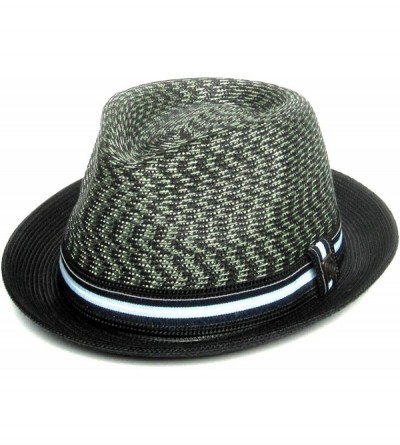 Fedoras Mens Summer Foldable Packable Trilby Hat - Savanna - CE12ESXBY1P $52.92