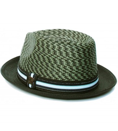 Fedoras Mens Summer Foldable Packable Trilby Hat - Savanna - CE12ESXBY1P $52.92