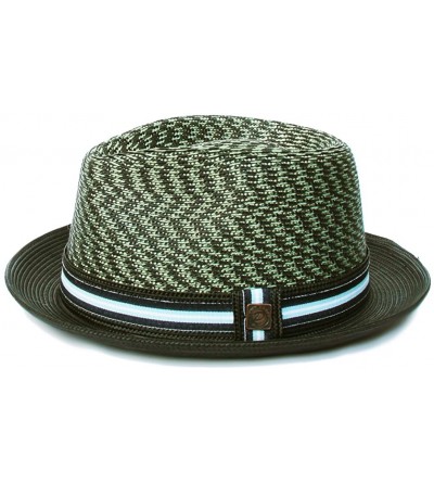 Fedoras Mens Summer Foldable Packable Trilby Hat - Savanna - CE12ESXBY1P $52.92