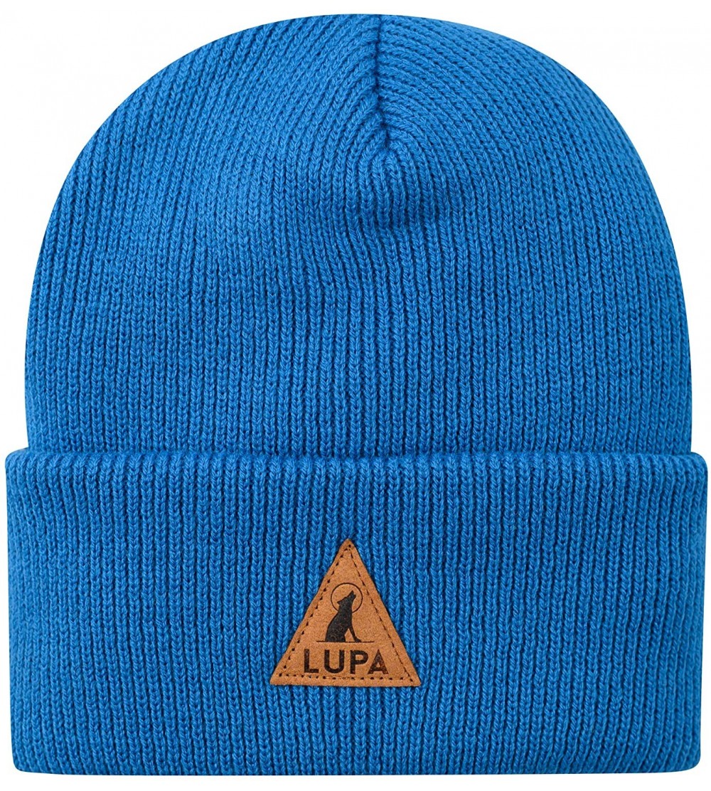 Skullies & Beanies Canadian-Made Unisex Acrylic Retro Tuque - Royal Blue - CC18AYKXYKK $16.38