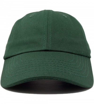 Baseball Caps Baseball Cap Mens Trucker Hat Dad Hats Caps for Women 12 Pack - Dark Green - CB18IDXGERN $50.38