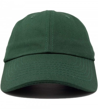 Baseball Caps Baseball Cap Mens Trucker Hat Dad Hats Caps for Women 12 Pack - Dark Green - CB18IDXGERN $23.46