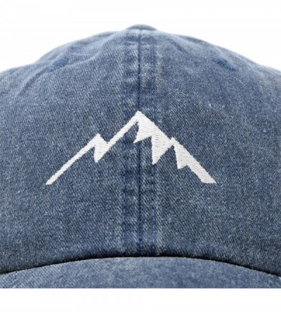 Baseball Caps Outdoor Cap Mountain Dad Hat Womens Mens Hiking Vintage Cotton - Navy Blue - CQ18SIX0964 $15.68