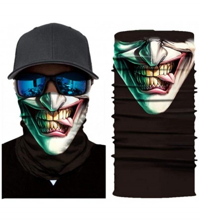 Balaclavas Face Mask Bandanas Flag Skull Headband Neck Gaiter Seamless Dust Mask Sun UV Dust Wind Proof for Outdoor Hiking - ...