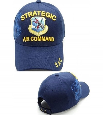 Baseball Caps Strategic Air Command Shadow Mens Cap - Navy Blue - CS19995L98T $31.99