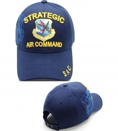 Baseball Caps Strategic Air Command Shadow Mens Cap - Navy Blue - CS19995L98T $18.84