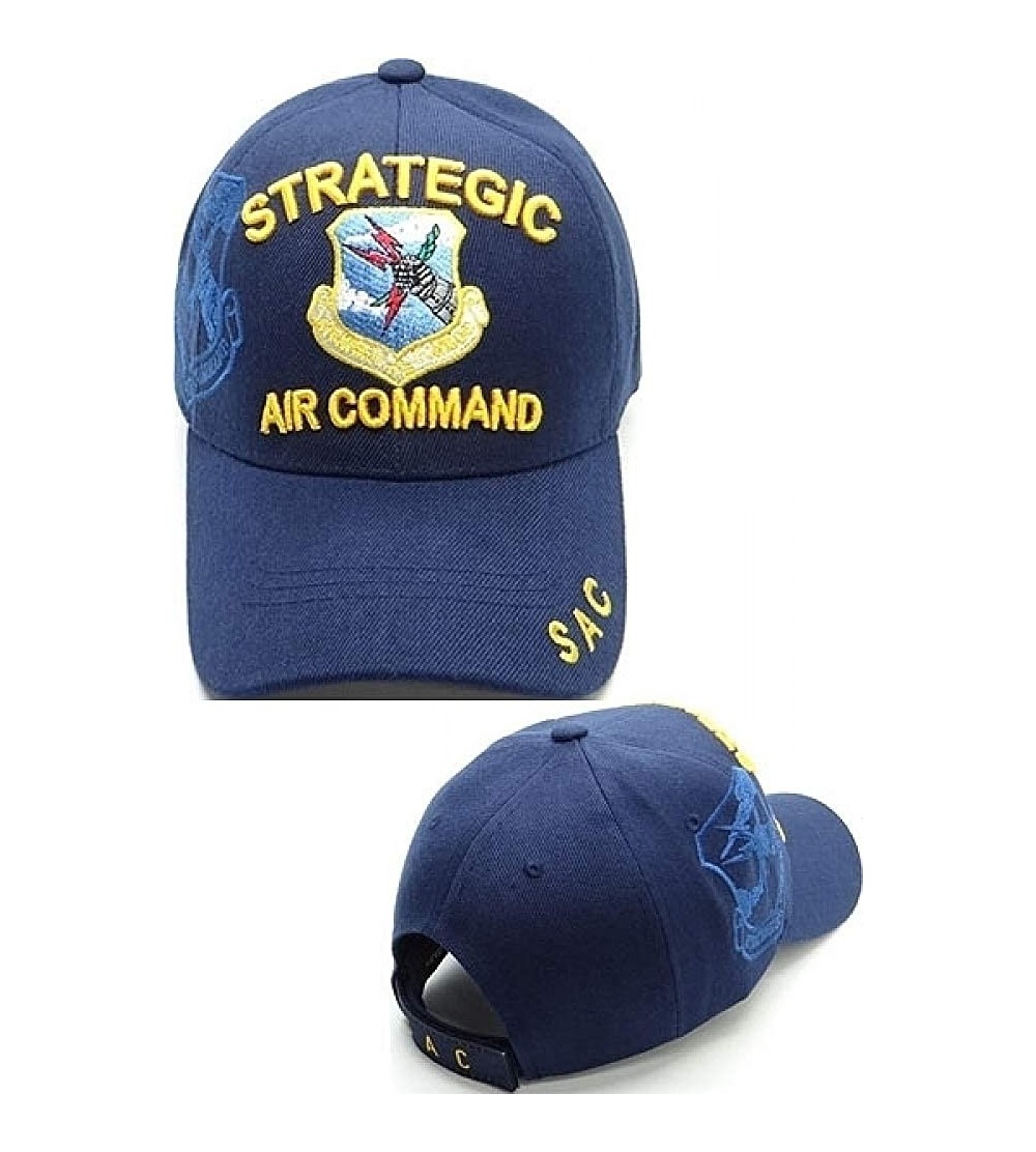 Baseball Caps Strategic Air Command Shadow Mens Cap - Navy Blue - CS19995L98T $18.84