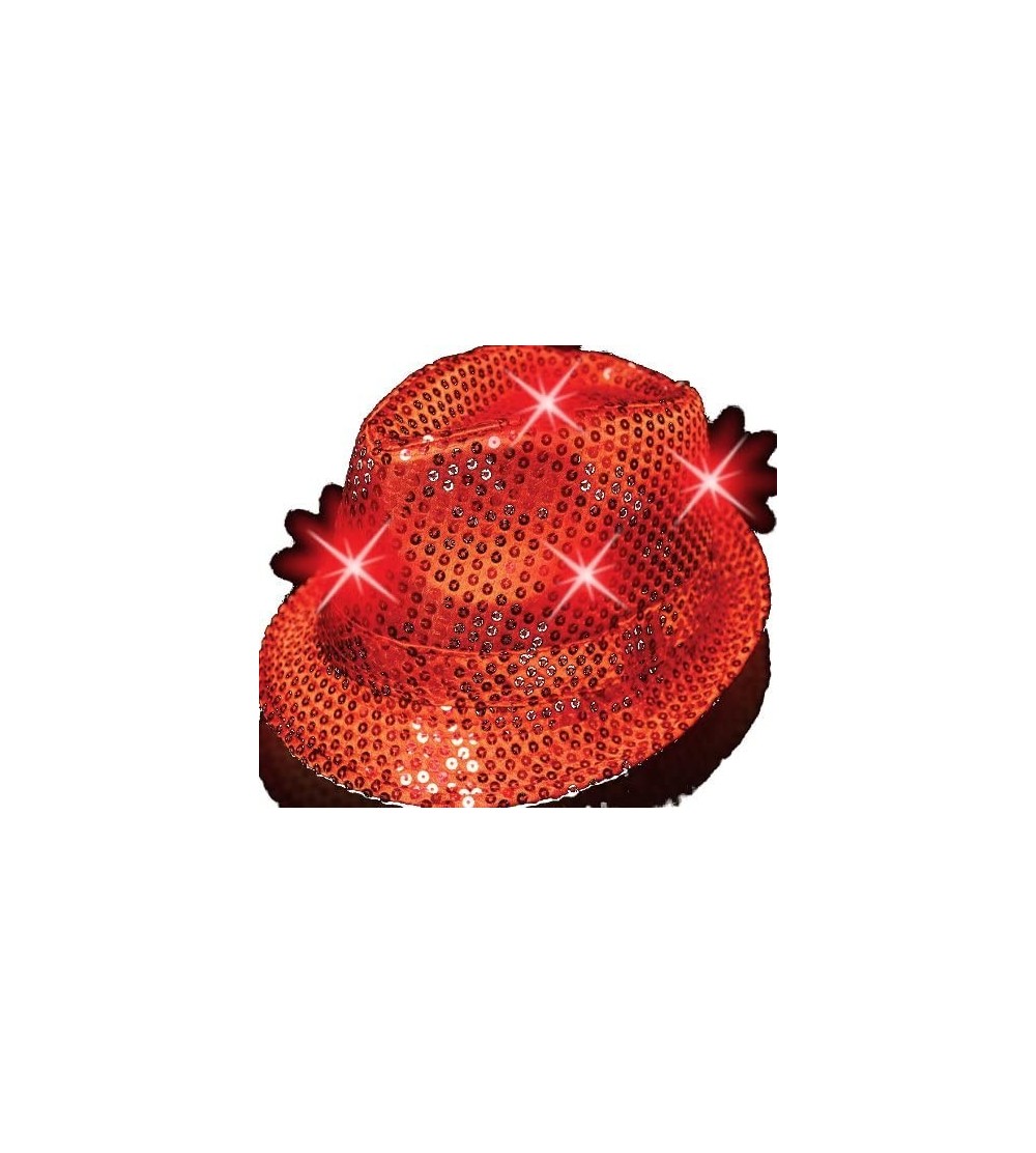 Fedoras LED Fedora- Red - Multi - CU111S4CSMR $8.91