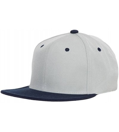Baseball Caps Vintage Snapback Cap Hat - Gray Navy - CF116FODFFT $10.65