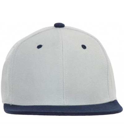 Baseball Caps Vintage Snapback Cap Hat - Gray Navy - CF116FODFFT $10.65