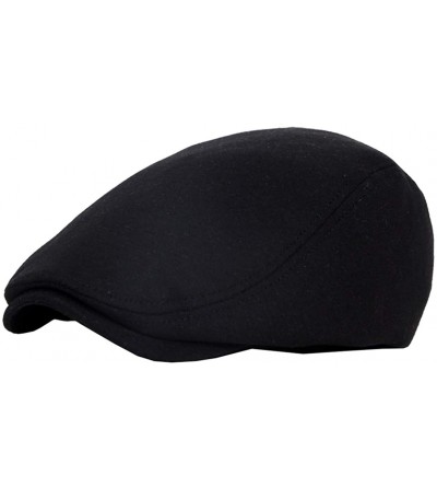 Newsboy Caps Beret Hat France Cotton Flat Cap Gatsby Newsboy Ivy Irish Hats Cabbie Driving - Black+light Grey - C818Q3XHYGC $...