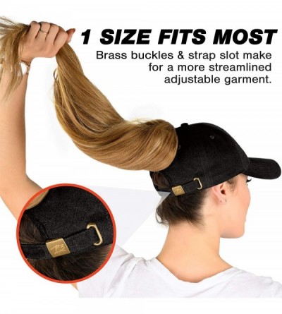 Baseball Caps Ponytail Hat - Womens Ponytail Baseball Caps - Bad Hair Day - CY18U2CLMHZ $13.86