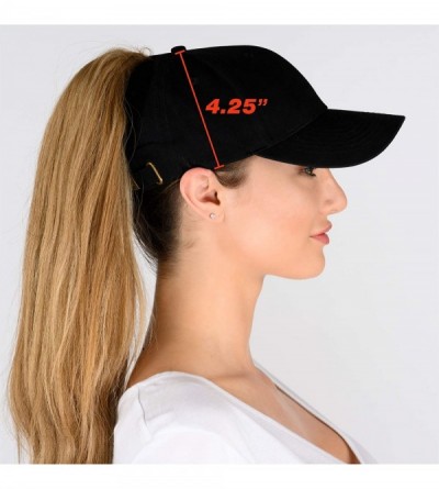 Baseball Caps Ponytail Hat - Womens Ponytail Baseball Caps - Bad Hair Day - CY18U2CLMHZ $13.86