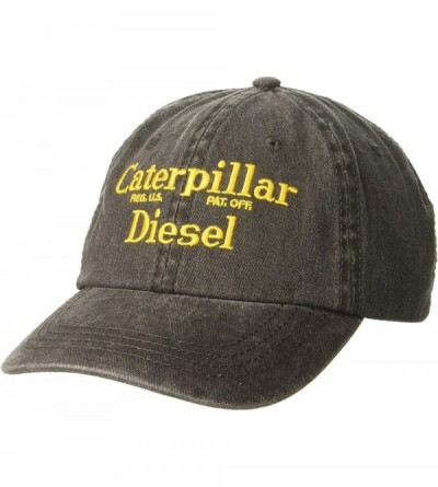 Baseball Caps Men's Diesel Cap- Black- One Size - CH1803GR9U7 $30.92