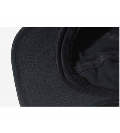 Baseball Caps Custom Embroidered Cowboy Hat Personalized Adjustable Cowboy Cap Add Your Text - Black - CE18H93CAAT $15.24