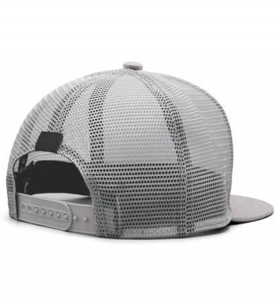 Visors Rock Mens Womens Cool Full Print Melody Flat Cap Snapback Cotton - C718MG66Y42 $19.73