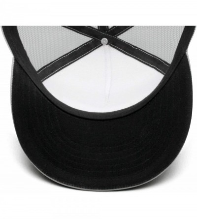 Visors Rock Mens Womens Cool Full Print Melody Flat Cap Snapback Cotton - C718MG66Y42 $19.73