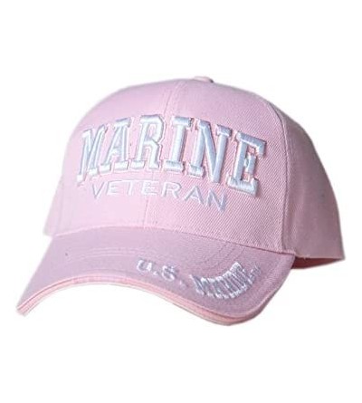 Baseball Caps U.S. Marines Veteran Pink Cap - CS11P00TJTF $23.43