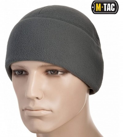 Skullies & Beanies Skull Cap Fleece 330 Winter Hat Mens Military Watch Tactical Beanie - Gray - CJ187Y6NWIS $9.79