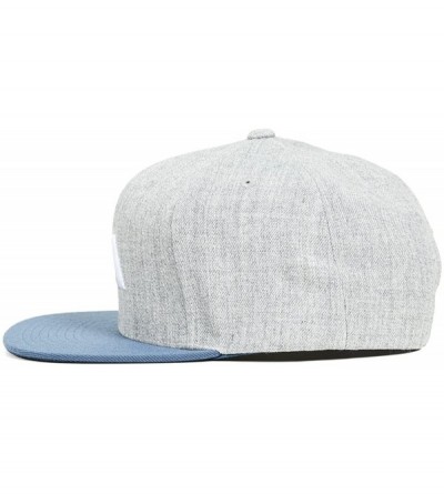 Baseball Caps Men's VA Snapback II Hat - Blue Heather - CK182Y0G5XK $29.96