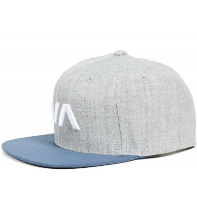 Baseball Caps Men's VA Snapback II Hat - Blue Heather - CK182Y0G5XK $29.96