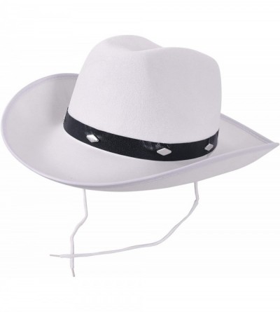 Cowboy Hats Cowboy Hat - White - CR18TMWTMNH $23.73