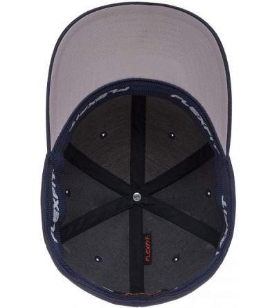 Baseball Caps Unisex Wooly Combed Twill Cap - 6277 - Navy - CE184EXRHUY $39.22