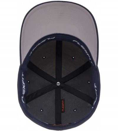 Baseball Caps Unisex Wooly Combed Twill Cap - 6277 - Navy - CE184EXRHUY $19.08