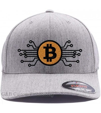 Baseball Caps Embroidered. 6477 Flexfit Baseball Cap. - Heather - CK189RLOXMA $17.69