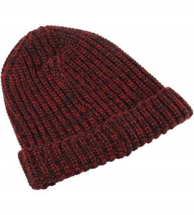 Skullies & Beanies Women Beanie Hats-Winter Warm Cable Skully Ski Knit Hat for Teen Girls - 01-red - CM12O638U16 $10.45
